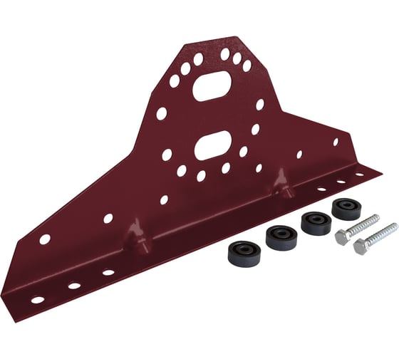 Изображение товара Кронштейн снегозадержателя Grand Line NEW RAL 3005, 089251