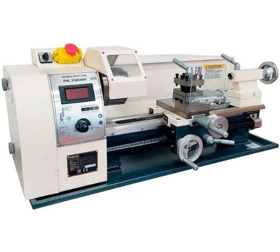 Изображение товара Токарный станок FABTEC FML 210x400 V с плавной регулировкой скорости КА-00065680