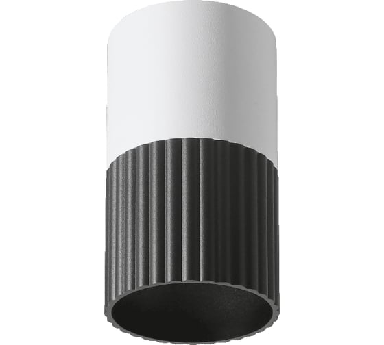 Изображение товара Накладной светильник WOLTA DUO под лампу GU10 Чёрный/белый WSL-GU10/18BW