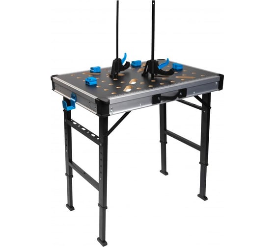 Изображение товара Складной верстак HOEGERT TECHNIK 845х598x735-885 HT7G541