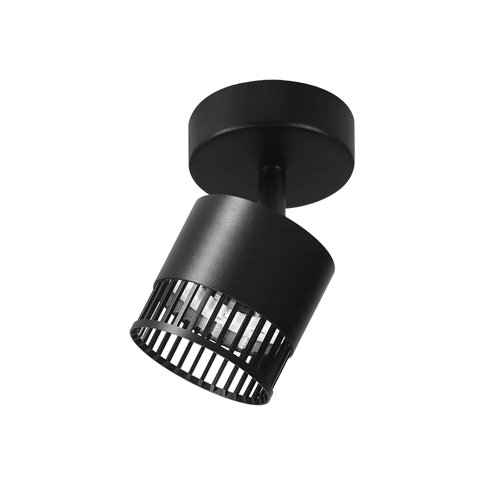 Изображение товара Накладной светильник WOLTA PORTA под лампу GX53 черный современный потолочный