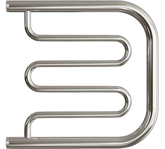 Изображение товара Полотенцесушитель водяной Valfex Тори, фокстрот, 50/50, 1НР, хром VF.PS.W.003.50.50.C