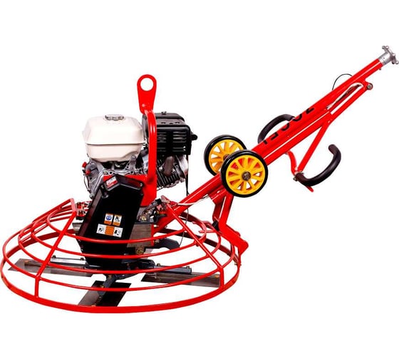 Изображение товара Бетоноотделочная машина ZOGEL ZT438LW бензин Honda GX270 (9 л.с.) с транспортным крюком и колёсами ZT438GX270LW