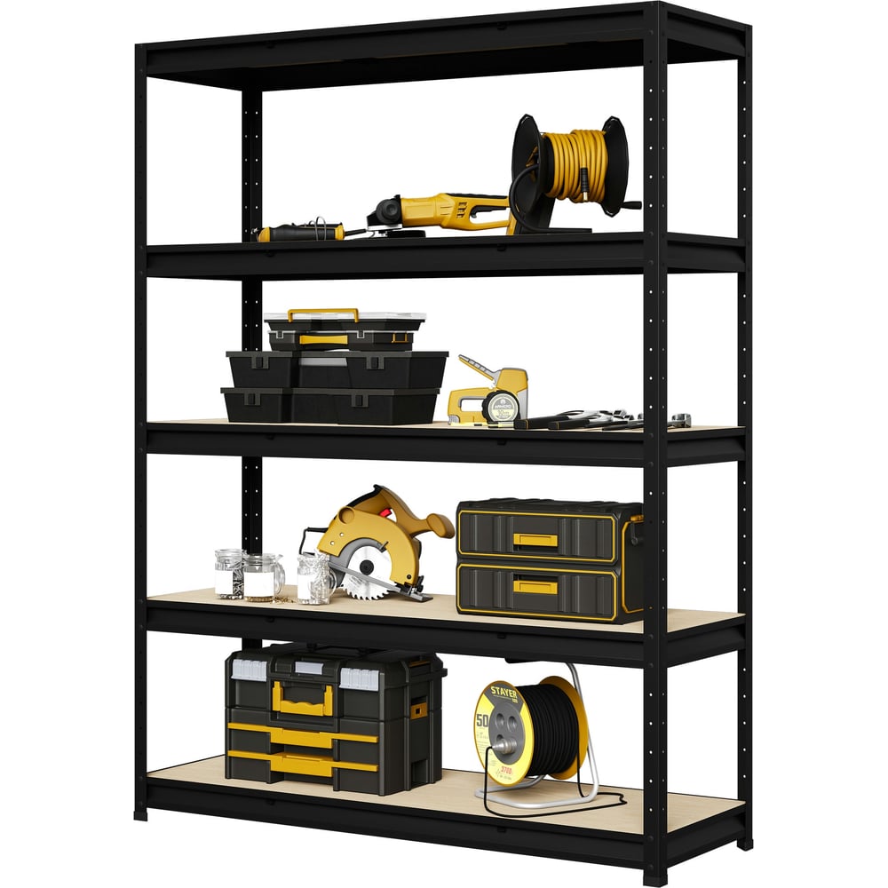 Изображение товара Стеллаж GREENBERG BOREX 2000x1507x507 для склада и дома