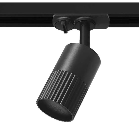 Изображение товара Трековый светильник WOLTA DUO под лампу, GU10, черный, WTL-GU10/18B