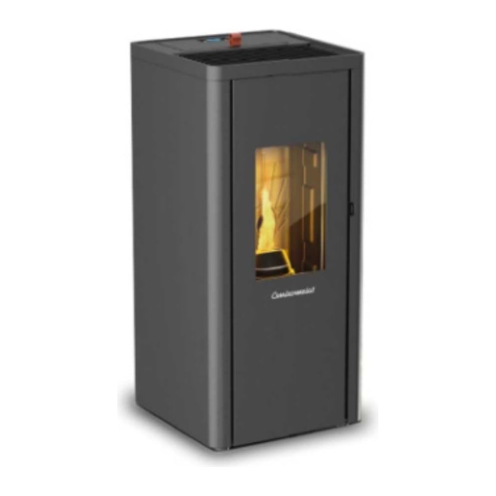 Изображение товара Пеллетный камин CENTROMETAL A10-K для дома с эффектом живого огня