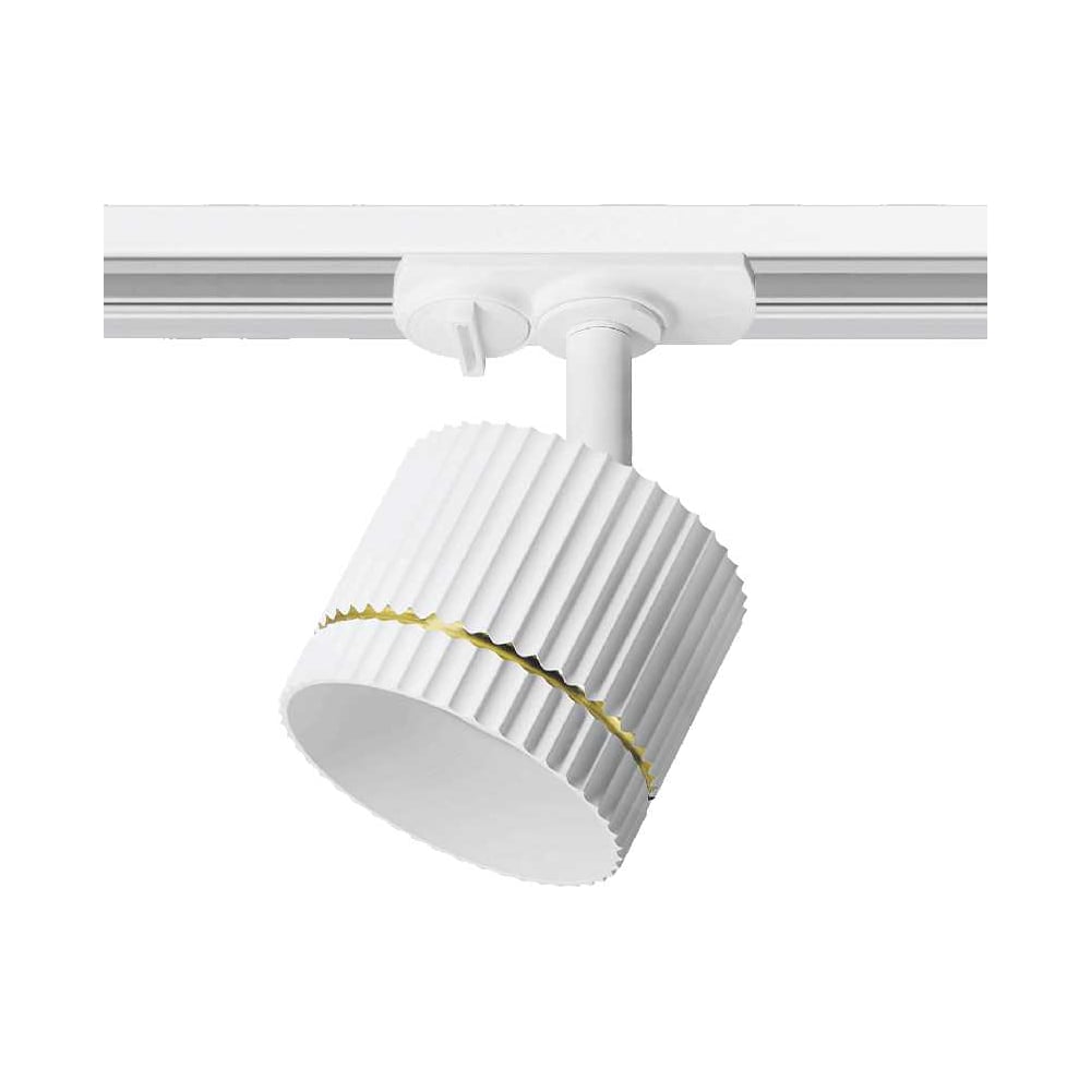 Изображение товара Трековый светильник WOLTA NIMB GX53 на шинопровод белый/золото