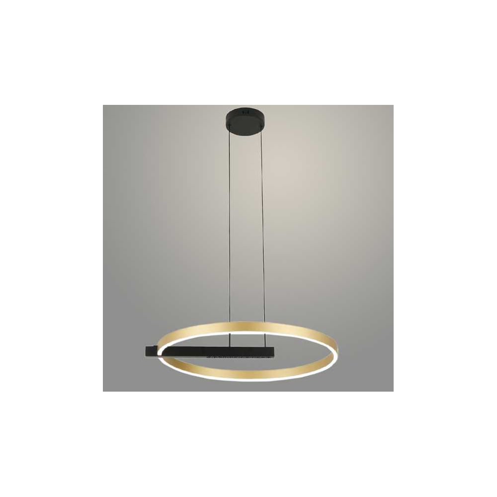 Изображение товара Люстра Росток 2598/600 GD+BK с регулируемой Цветовой температурой и пультом ДУ