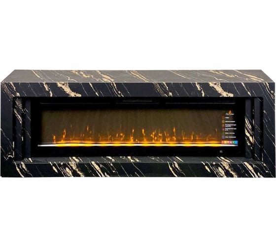 Изображение товара Каминокомплект порторо гол порторо голд InterFlame Старлайн с Freespace75 черный