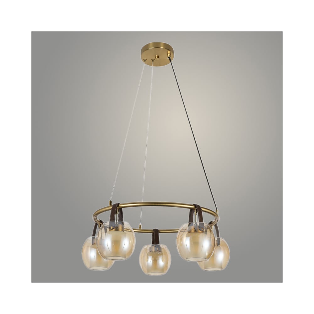 Изображение товара Люстра Росток 321021/5 COP медь подвесная 5х40W E27 современная