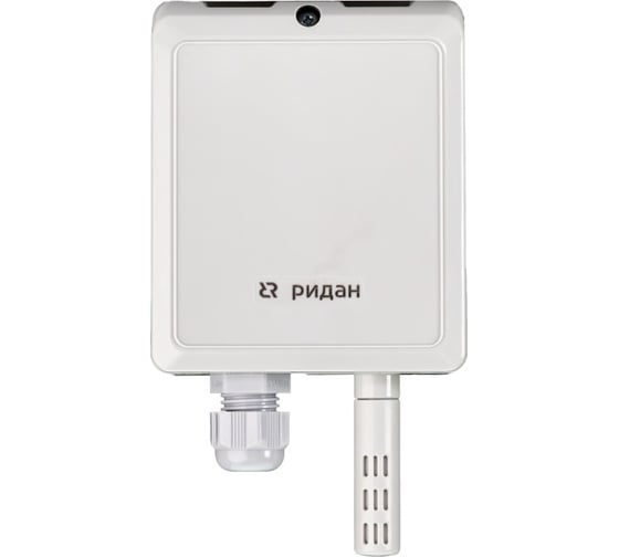 Изображение товара Наружный датчик влажности и температуры Ридан RHS460R, точность 3%, выходной сигнал влажность 0-10В, температура 0-10В 097U0024R