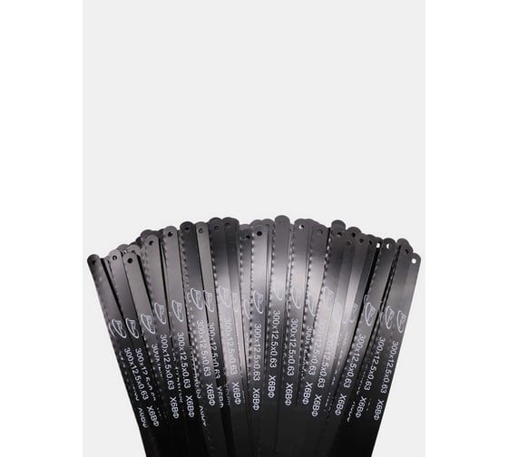 Изображение товара Полотно по металлу РОСИНСТРУМЕНТ 100 шт, 300х12.5x0.63 мм, Х6ВФ РИ 84930063UP