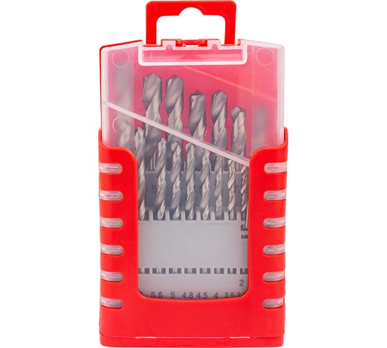 Изображение товара Набор сверл по металлу FORCEKRAFT HSS, 21 предмет FK-924U21S(64487)