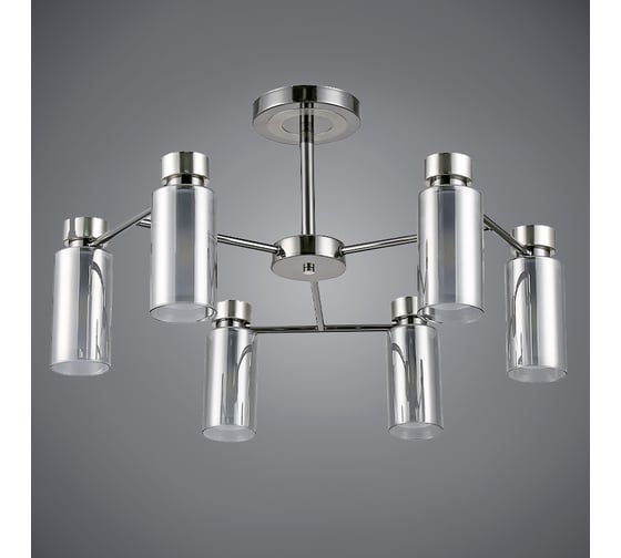 Изображение товара Люстра Росток 74338/6 NK никель 6x60W E14 d690 h380, GAN21 988005594