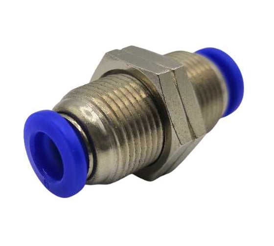 Изображение товара Соединитель цанговый Контактная Механика трубка 6мм KZPM06