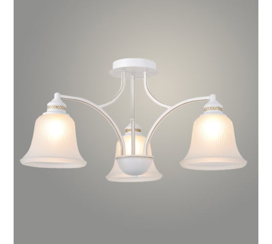 Изображение товара Люстра Росток 74521/3 WT белый 3x40W E27 d620 h320, GNV24 988385212