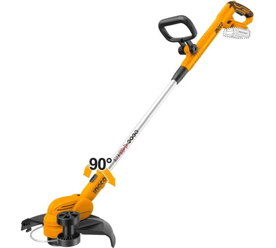 Изображение товара Аккумуляторный триммер INGCO 20В без АКБ и ЗУ CGTLI20328