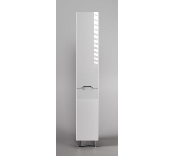 Изображение товара Универсальная колонна Style Line Марелла L с корзиной, Люкс антискрейтч белый глянец, PLUS X2750052