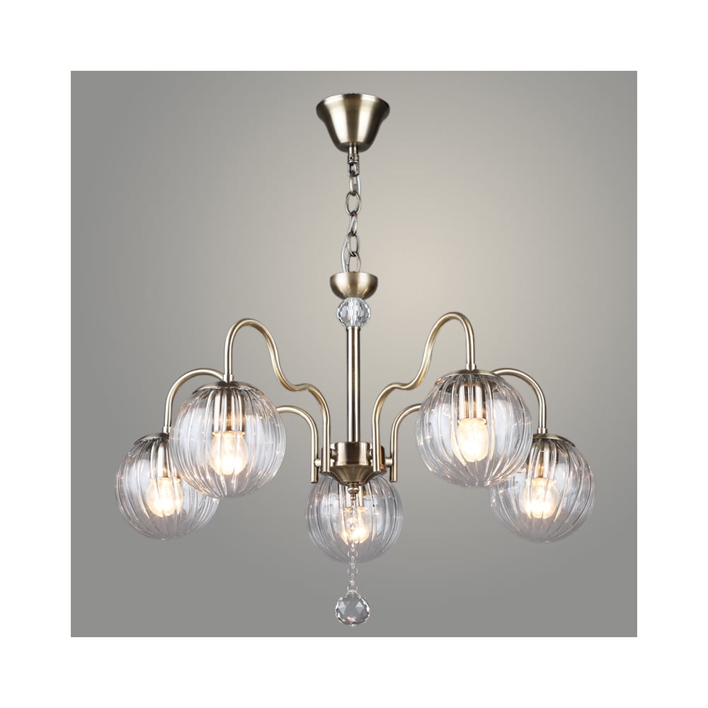 Изображение товара Люстра Росток NH6439/5 AB бронза 5х60W E27 классика