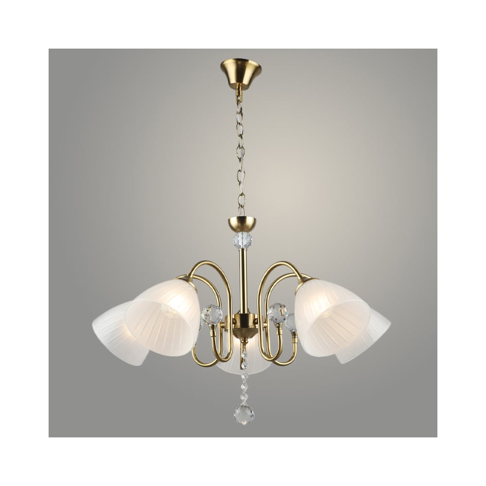 Изображение товара Люстра Росток NH6138/5 COP медь 5x60W E27 классика стиль современный дизайн