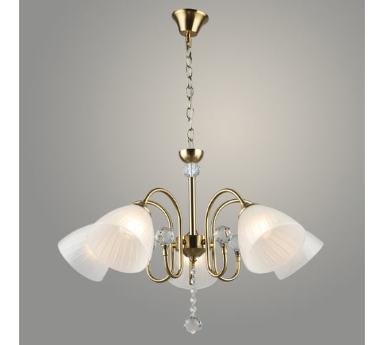 Изображение товара Люстра Росток NH6138/5 COP медь, 5x60W, E27, d670, h810, QH24 988385495