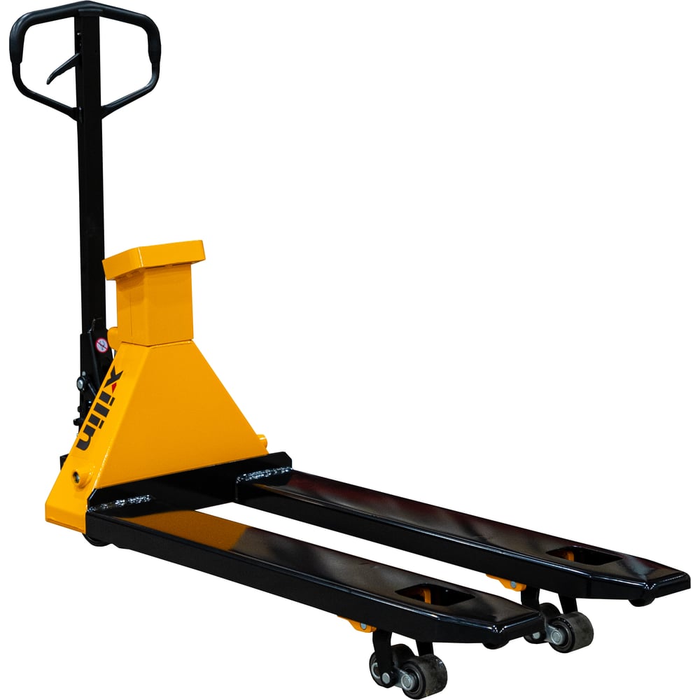 Изображение товара Гидравлическая тележка TOR 2500 кг с весами и полиуретановыми колесами