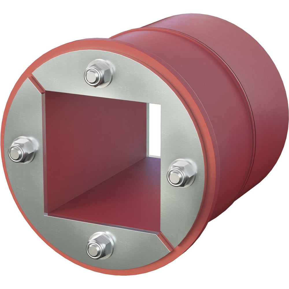 Изображение товара Проходка DKC круглая нержавеющая 200х70 мм с проемом 120х120 мм DXF3126