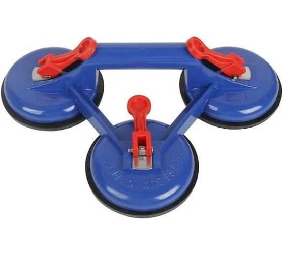 Изображение товара Присоска алюминиевая тройная WORKPRO 115 мм WP329040