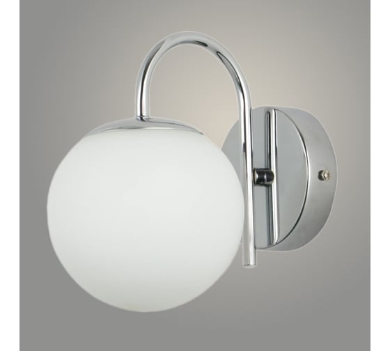 Изображение товара Бра Росток 74585/1W CR+WT хром/белый 1x40W E27 h190, GNV24 988385196