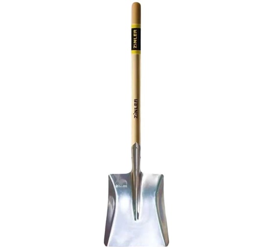 Изображение товара Лопата автомобильная совковая ZINLER Z1.16AH12 алюминиевая, с деревянным череноком, ЛАлСАЧ12