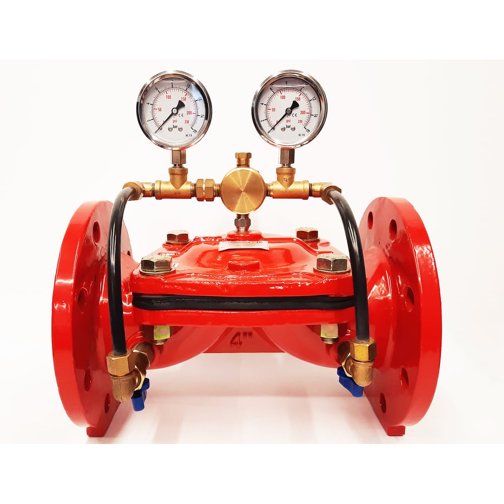 Изображение товара Регулятор давления для системы пожаротушения «после себя» ГИДРОАРМ АРК-М-РАФ-101-60 Ду100 Ру16 4687206543676