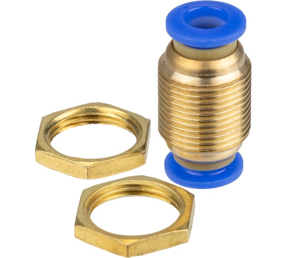 Изображение товара Фитинг латунный цанговый ARMA с накидной гайкой 8 мм CMF-08