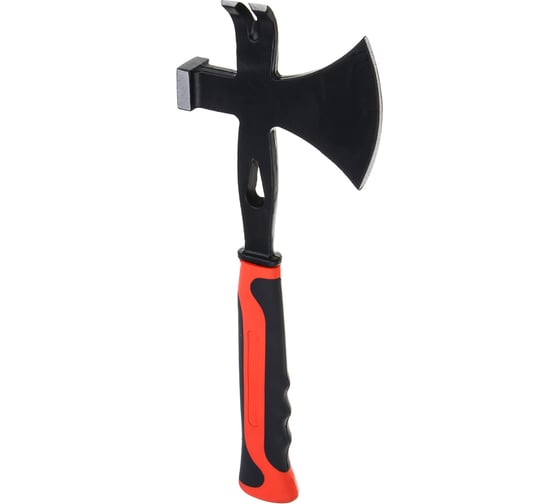 Изображение товара Топор многофункциональный (молоток+гвоздодер) ЕРМАК 600 г, с 2-х компонентной рукояткой, 617-368