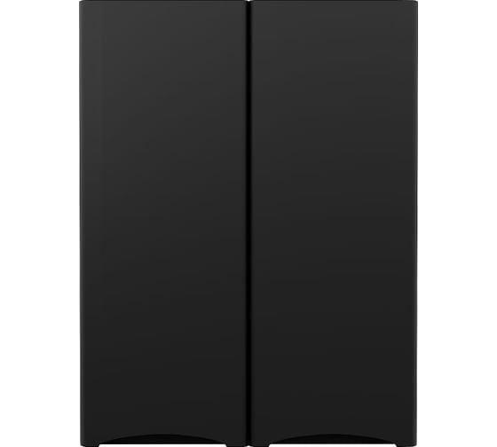 Изображение товара Подвесной шкаф Style Line Бергамо мини 600 Люкс антискрейтч черный, PLUS X2751713