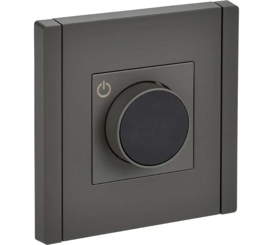 Изображение товара Термостат IEK FORTEPIANO электрический с индикацией FP352 сер. FP-RT11-K03