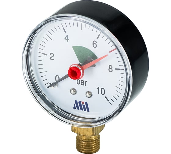 Изображение товара Манометр вертикальный Millennium 1/4" (50/10 бар) MVML141050