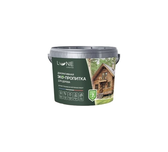 Изображение товара Декоративная ЭКО-пропитка Lune Coloree Орех (9 л) 33806