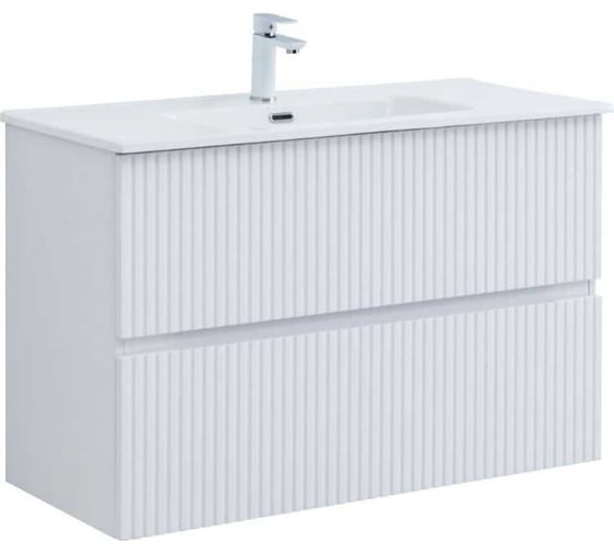 Изображение товара Тумба Aquanet Джейн 100 (Flat) бежевый (343979) 00343979