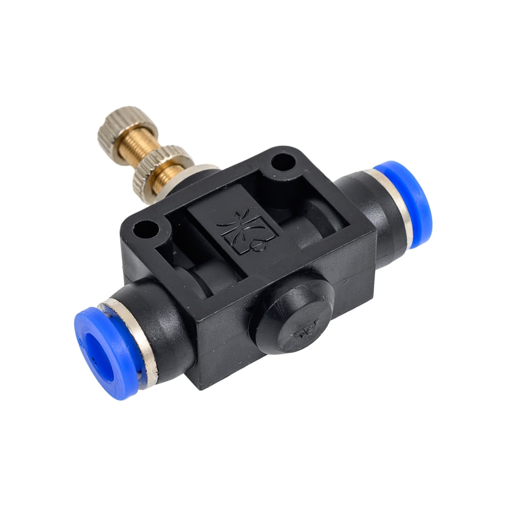 Изображение товара Регулятор расхода воздуха с обратным клапаном ARMA 6 мм ASR-06