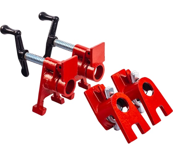 Изображение товара Набор струбцин трубных на ножках VIRA 3/4 , 2 шт 203300