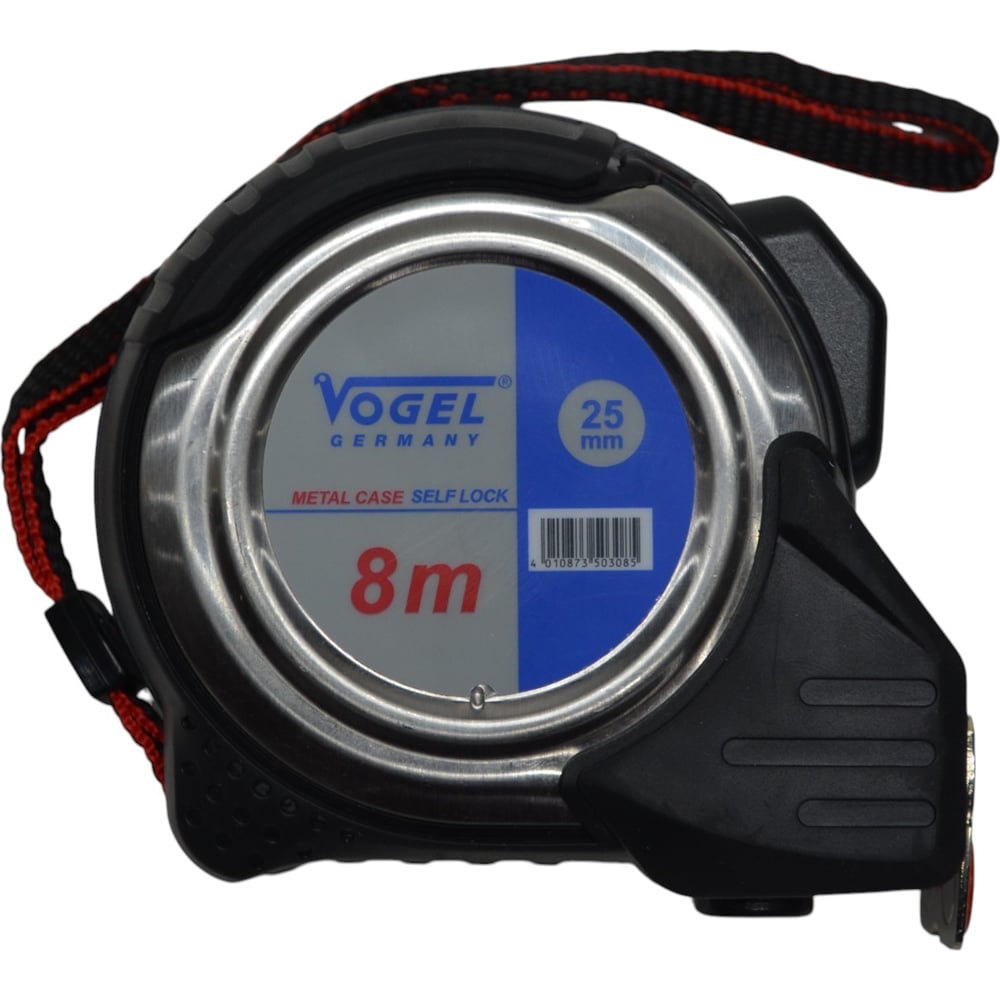 Изображение товара Рулетки с магнитом Vogel противоударные 8 м точность 1.8 мм металлический корпус