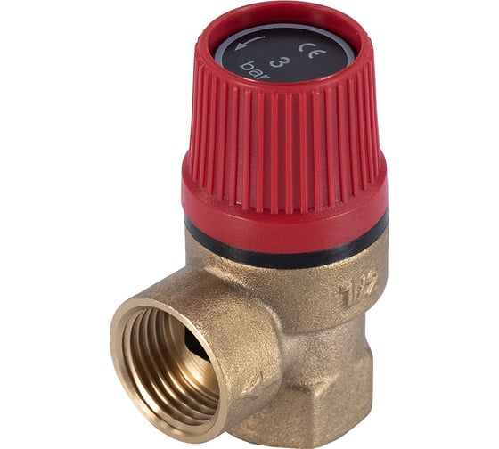 Изображение товара Предохранительный клапан Millennium 1/2" гайка/гайка (3 бар) PKFF1203