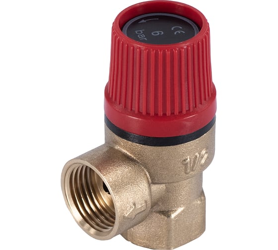 Изображение товара Предохранительный клапан Millennium 1/2" гайка/гайка (6 бар) PKFF1206