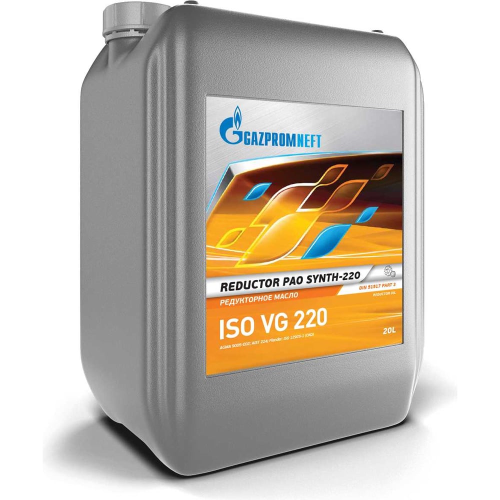 Изображение товара Масло GAZPROMNEFT Reductor F Synth-220 20л для редукторов