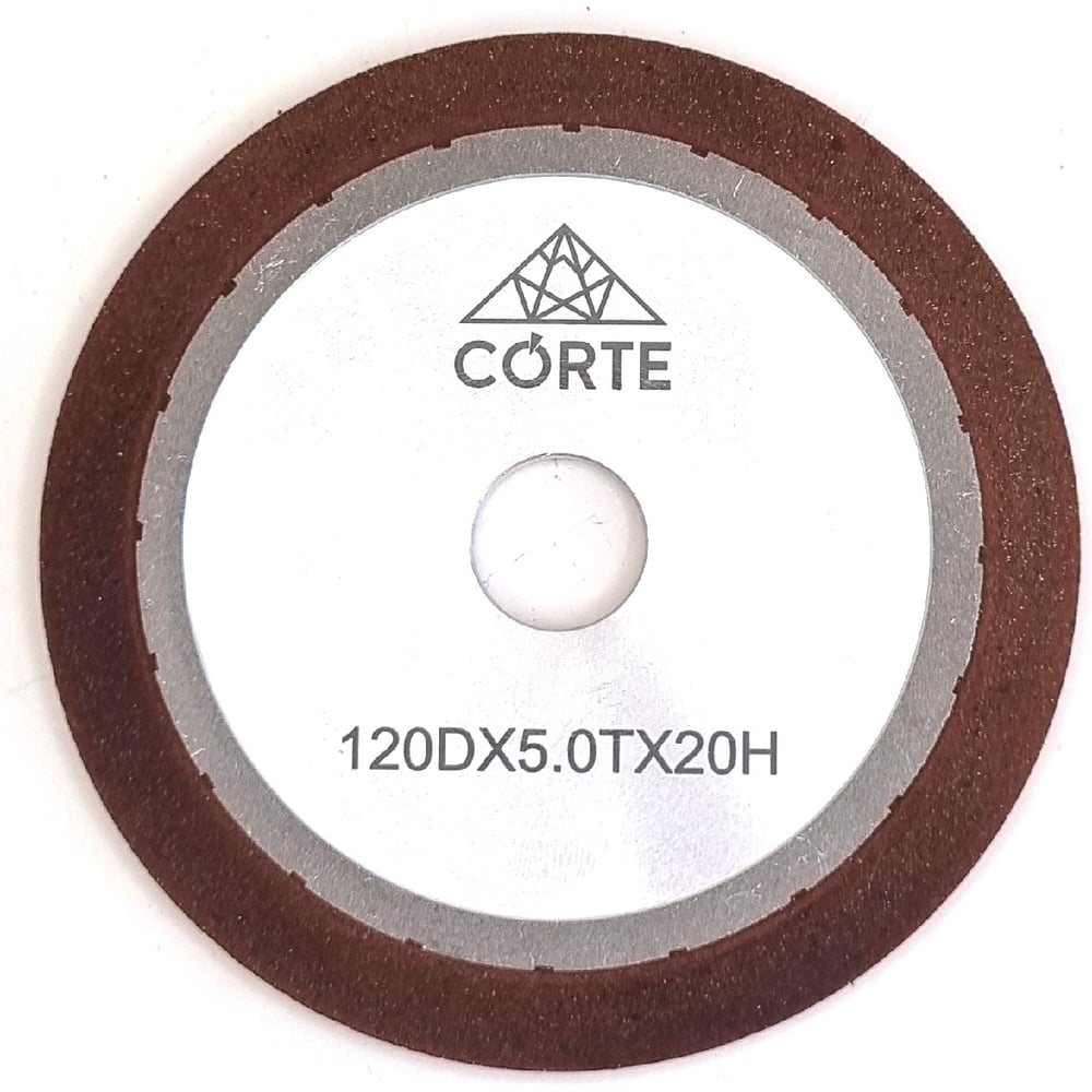 Изображение товара Алмазный диск CORTE 120х5х20 мм для резки керамогранита и керамики