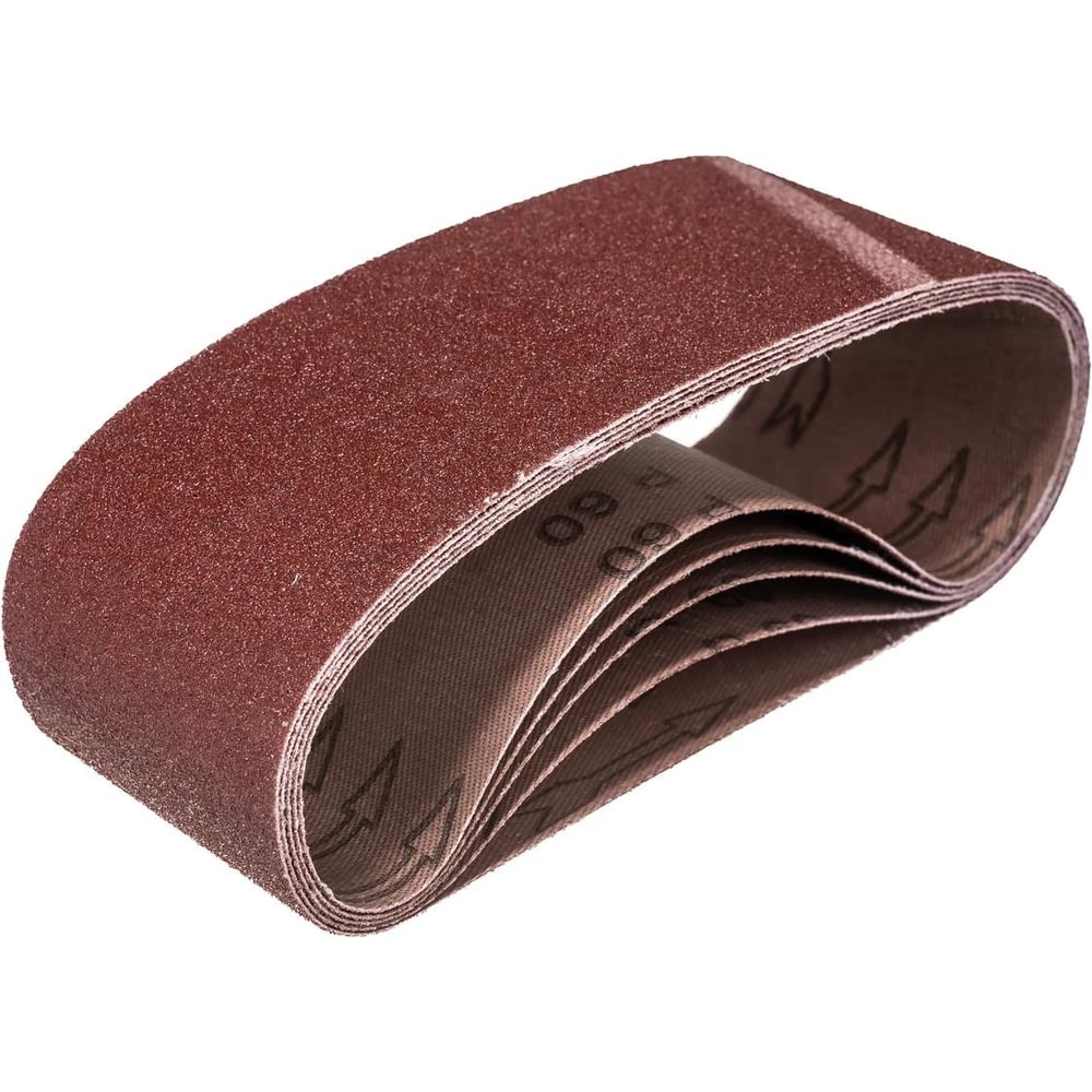 Изображение товара Лента шлифовальная тканевая PROFI 75x533 мм Р60, 5 шт