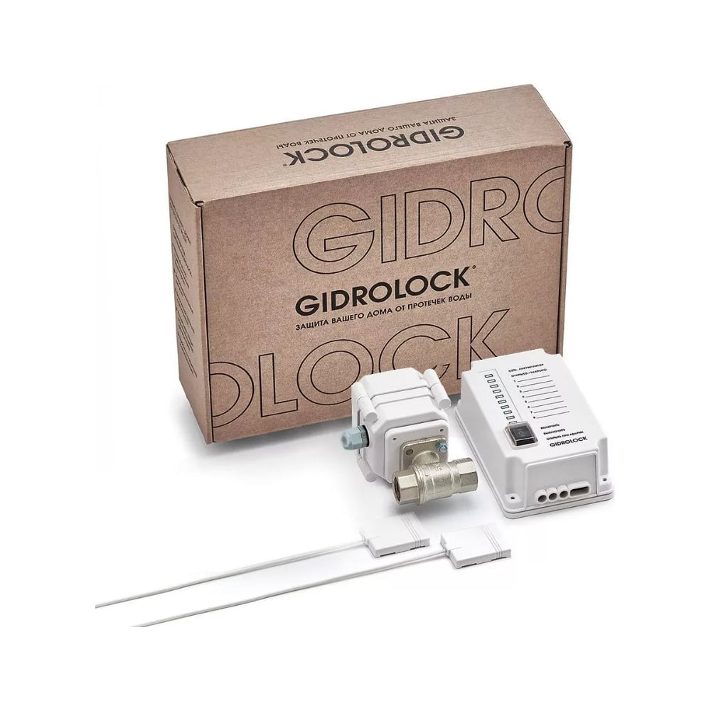 Изображение товара Комплект Gidrolock cottage PLUS G-LOCK 1" для защиты от протечек