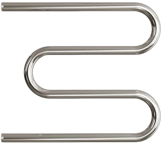 Изображение товара Полотенцесушитель водяной Valfex Мурано, М-образный, 50/60, 1НР, хром VF.PS.W.002.50.60.C