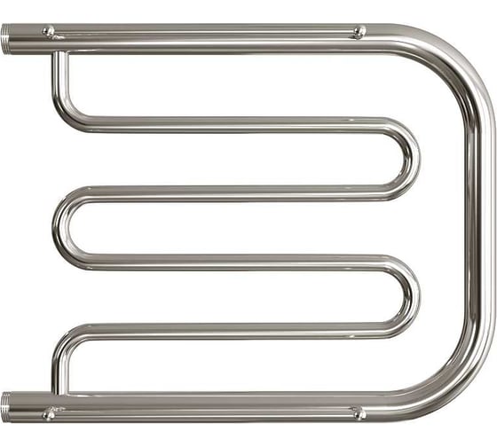 Изображение товара Полотенцесушитель водяной с полкой Valfex Тори, фокстрот, 50/60, 1НР, хром, VF.PS.W.003.50.60.C.P