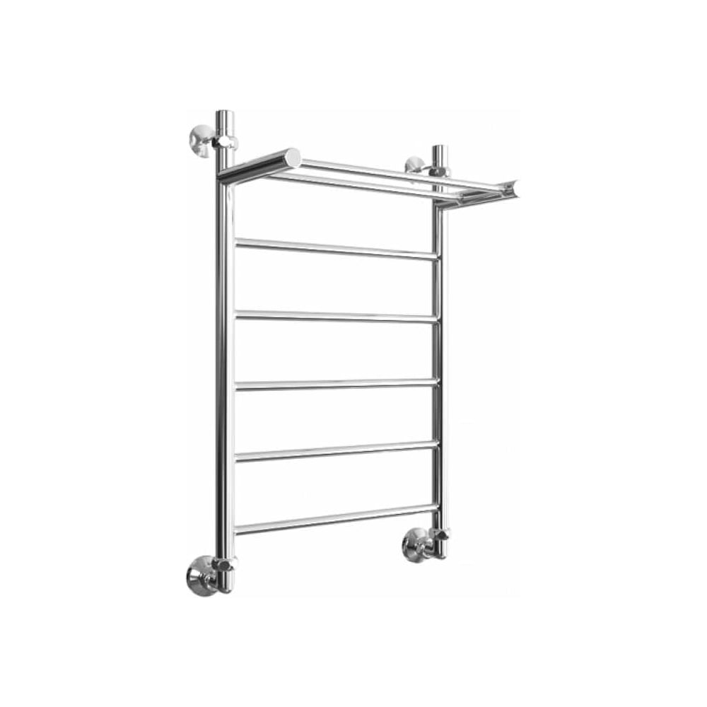 Изображение товара Полотенцесушитель водяной с полкой Valfex Гарда, 80/50, 1/2ВР, хром, VF.PS.W.005.80.50.C.P